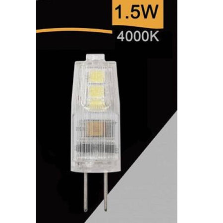 3 Lampadine Led G4 Ac/dc12v 1.5w 150lm Luce 3000k 4000k 6500k Spardc-g4-1.5w-001