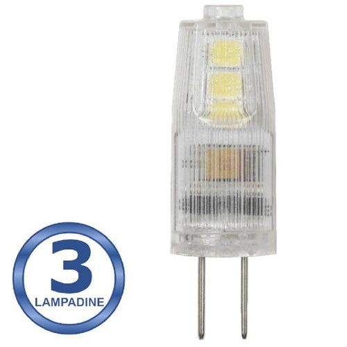 3 Lampadine Led G4 Ac/dc12v 1.5w 150lm Luce 3000k 4000k 6500k Spardc-g4-1.5w-001