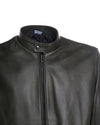 U010 - Giacca Uomo Verde in vera pelle