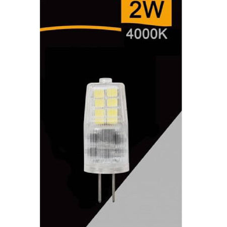 Lampadina Led G4 Ac/dc 12v 2 W 200 Lumen Luce 4000k 3000k 6500k Spardc-g4-2w-ce3
