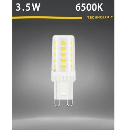 Lampadina Led G9 Spotlight 3.5w Tubolare Luce Fredda Calda Naturale 420lm G9-3.5w