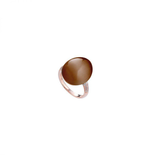 Tsars collection - Anello Olga 1149 Bronzo in Argento Rosa