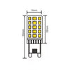 Lampadina Tubolare Led Smd G9 4 W 400 Lm Luce 4000k 3000k 6500k Sparac-g9-4w-ce3