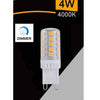 Lampadina Led Smd Dimmerabile G9 4w 400lm Luce 3000k 4000k 6500k Sparac-g9-4w-tge1