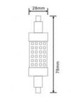 Lampadina Led R7s 12 Watt 1320 Lumen Luce 3000k 6500k 4000k Sparac-r7s-12w-002