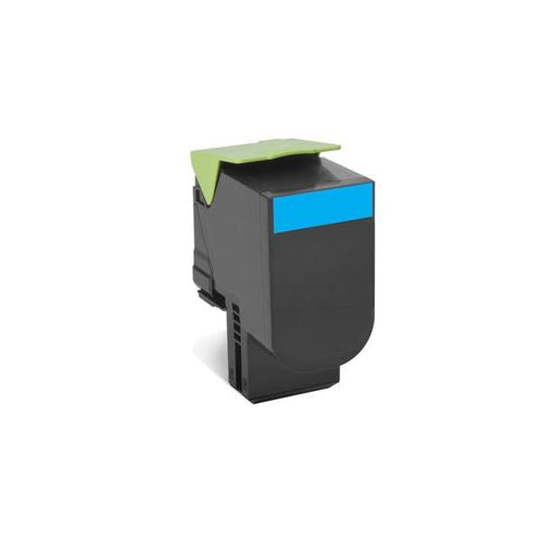 Lexmark 80C2HCE cartuccia toner 1 pz Originale Ciano (Toner Cyan - Pages: 3.000 - Standard capacity - Warranty: 12M)