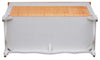 Biscottini Biscottini Comò Country legno massello tiglio bianco noce 107x47x80 Made Italy