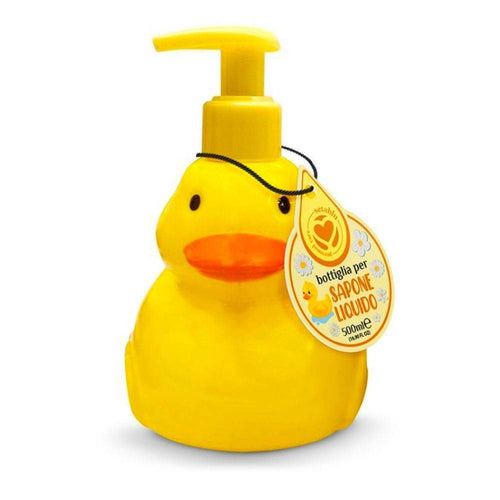 Bottiglia Portasapone Papera Per Sapone Liquido 500ml Accessori Set Da Bagno