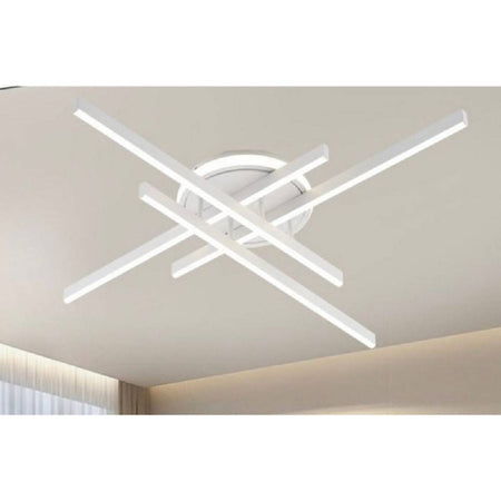 Plafoniera Led 45 W Bianca Da Soffitto Lampadario Luce 6500k 4000k 3000k Pn-21b