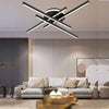 Plafoniera A Led 45 W Nero Da Soffitto Lampadario Luce 6500k 4000k 3000k Pn-21n