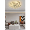 Plafoniera Led Effetto Ondulato Da Soffitto 59watt Luce 6500k 4000k 3000k Pn-28b