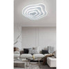 Plafoniera Led Effetto Ondulato Da Soffitto 59watt Luce 6500k 4000k 3000k Pn-28b