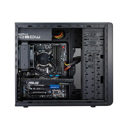 Case CoolerMaster Force 500 FOR-500-KKN1 - Micro-ATX, ATX - Alimentatore NON incluso - 2 porte USB 2.0 + 1 USB 3.0 - audio in/out - mATX - Nero