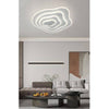 Plafoniera Led Effetto Ondulato Da Soffitto 59watt Luce 6500k 4000k 3000k Pn-28b