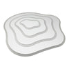 Plafoniera Led Effetto Ondulato Da Soffitto 59watt Luce 6500k 4000k 3000k Pn-28b
