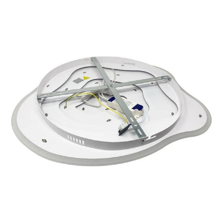 Plafoniera Led Effetto Ondulato Da Soffitto 59watt Luce 6500k 4000k 3000k Pn-28b