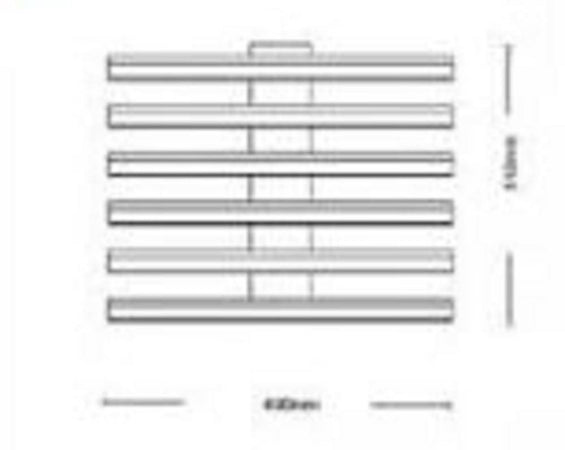 Plafoniera Led Moderna 55 Watt Finitura Bianca Luce Naturale Fredda Calda C47-b