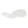 Plafoniera A Led 3 Ovali A Tripla Colorazione Di Luce 100 W Da Soffitto Pn-23-3c