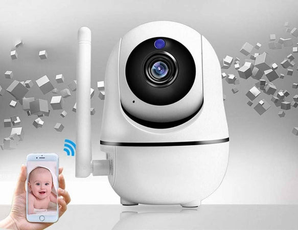 Telecamera Wi-fi Videocamera Di Sorveglianza Rotazione 360° Ip Cam Baby Monitor