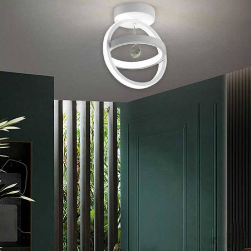 Lampadario Led 22w Cerchio Plafoniera Pendente Soffitto Luce 4000k 3000k 6500k Pn-02b