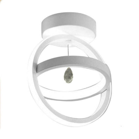 Lampadario Led 22w Cerchio Plafoniera Pendente Soffitto Luce 4000k 3000k 6500k Pn-02b