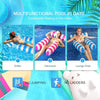 MATERASSINO GONFIABILE Galleggiante 3 CUSCINI POLTRONA AMACA MARE PISCINA RELAX
