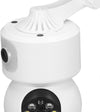 Telecamera Wi-fi Doppia Videocamera Di Sorveglianza Motorizzata 360° Ip44 App