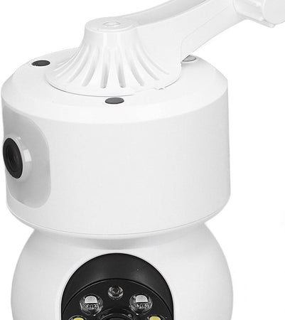 Telecamera Wi-fi Doppia Videocamera Di Sorveglianza Motorizzata 360° Ip44 App