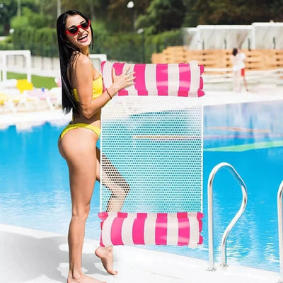 MATERASSINO GONFIABILE LETTINO POLTRONA SEDIA AMACA SPIAGGIA MARE PISCINA RELAX