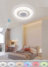 Plafoniera Soffitto Luce Led Rgb Bluetooth Cassa Telecomando Dimmerabile C44-rgb-o