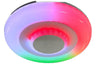 Plafoniera Soffitto Luce Led Rgb Bluetooth Cassa Telecomando Dimmerabile C44-rgb-o
