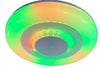 Plafoniera Soffitto Luce Led Rgb Bluetooth Cassa Telecomando Dimmerabile C44-rgb-o