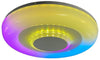Plafoniera Soffitto Luce Led Rgb Bluetooth Cassa Telecomando Dimmerabile C44-rgb-o