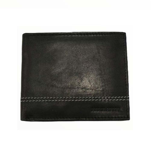 Portafoglio Uomo Piccolo In Pelle Peter Ascot Linea Maglie 148 Nero