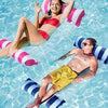 MATERASSINO GONFIABILE LETTINO POLTRONA SEDIA AMACA SPIAGGIA MARE PISCINA RELAX
