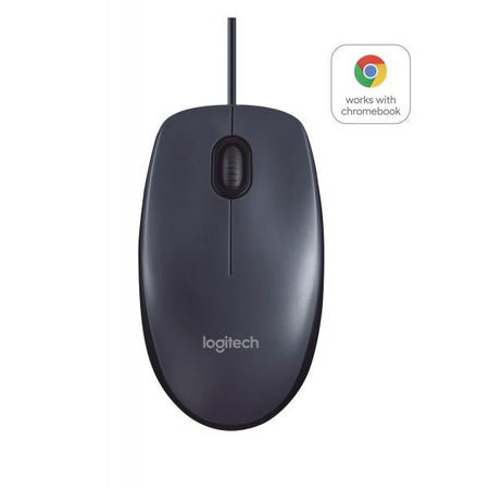 Mouse Logitech B100 - Ottico - Usb - 800Dpi - Nero