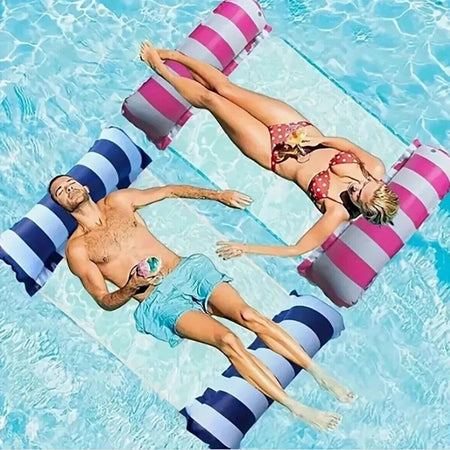 MATERASSINO GONFIABILE LETTINO POLTRONA SEDIA AMACA SPIAGGIA MARE PISCINA RELAX