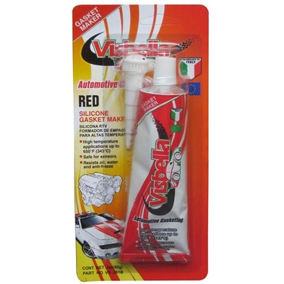 Silicone Rosso In Tubetto Da 85gr Max 250 ° Alte Temperature Mc S064