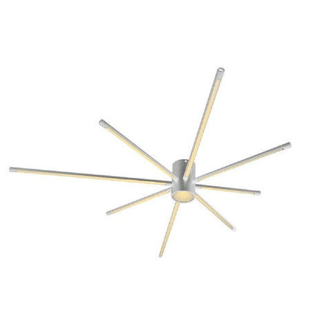 Lampadario Soffitto Led 43w Plafoniera Moderna Bianco Luce 6500k 3000k 4000k Pn-27b
