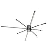 Lampadario Soffitto Led 43w Plafoniera Moderna Nero Luce 6500k 3000k 4000k Pn-27n