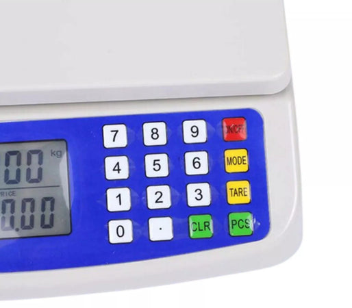 Bilancia da Cucina Elettronica Digitale 40kg Pesa Alimenti Display LCD 2 PILE AA