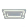 Lampadario Plafoniera Led Rettangolare 123w 3 Tonalità Luce Bt Telecomando C66-3c