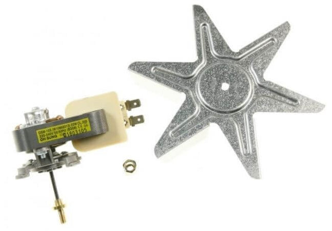 Motoventilatore Completo di dado per Forno Whirlpool 488000858558