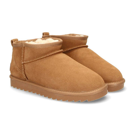 COLORS OF CALIFORNIA stivaletto donna in camoscio con fodera in misto lana HC.YW078