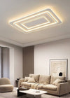 Lampadario Plafoniera Led Rettangolare 123w 3 Tonalità Luce Bt Telecomando C66-3c