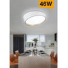Plafoniera A Led 46w Moderno Rotonda Irregolare Luce Fredda Calda Naturale C50-b
