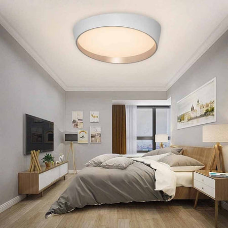 Plafoniera A Led 46w Moderno Rotonda Irregolare Luce Fredda Calda Naturale C50-b
