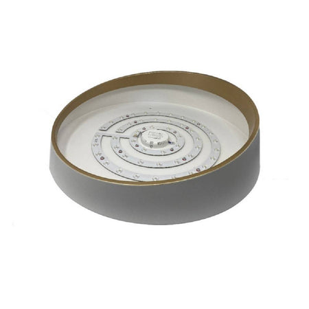 Plafoniera A Led 46w Moderno Rotonda Irregolare Luce Fredda Calda Naturale C50-b