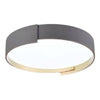 Plafoniera Led Grigio 46 W Moderno Soffitto Rotonda Luce 4000k 3000k 6500k C49-g