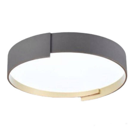 Plafoniera Led Grigio 46 W Moderno Soffitto Rotonda Luce 4000k 3000k 6500k C49-g